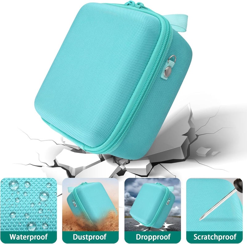 Baval Camera Case Compatible with KODAK PIXPRO AZ405/AZ425/AZ255/AZ401/AZ528 Digital Camera Vlogging Camera(Mint Green Case) - Image 5